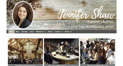 Desktop Screenshot of jennifershaw.com